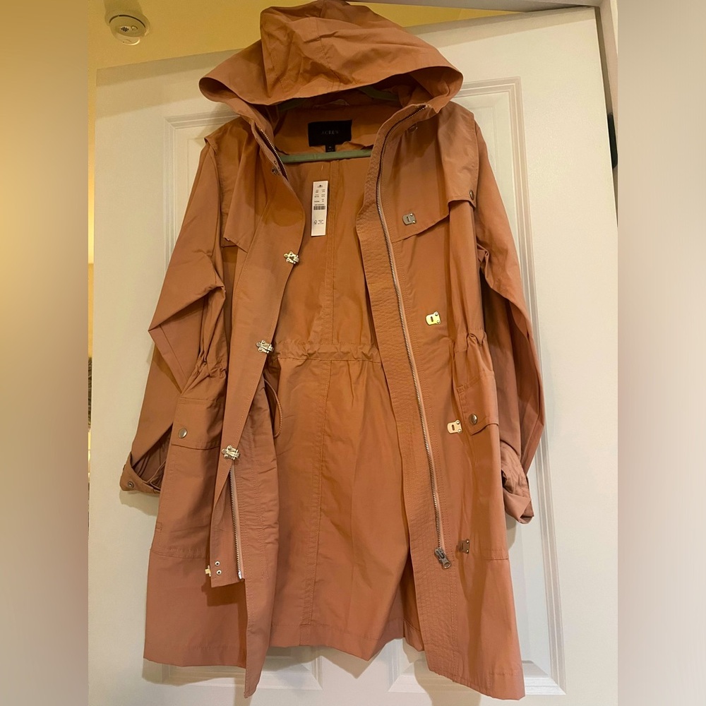 NWT J. Crew raincoat!